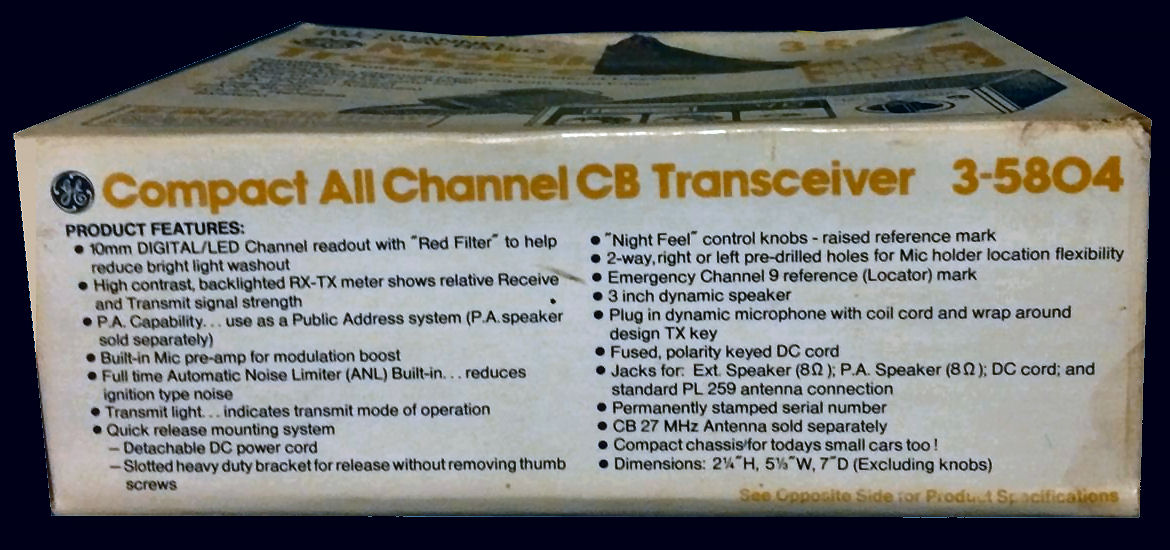 General Electric 3-5804